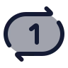 Repeat One 01 icon preview