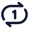 Repeat One 01 icon preview