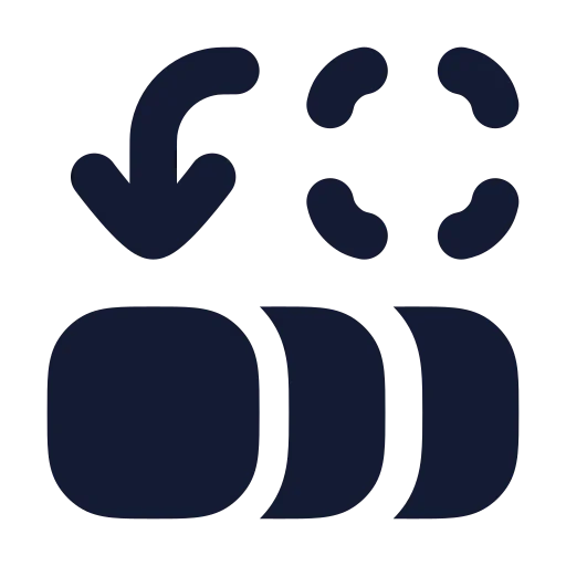 Replace All Icon in Solid Rounded style