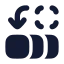 Replaceall icon with solid rounded style