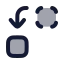 Replace icon with duotone rounded style