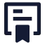 Repository icon with solid sharp style