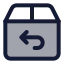 Returnrequest icon with duotone standard style