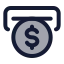 Reversewithdrawal icon with duotone standard style
