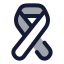Ribbon icon with duotone rounded style