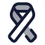 Ribbon icon with duotone standard style