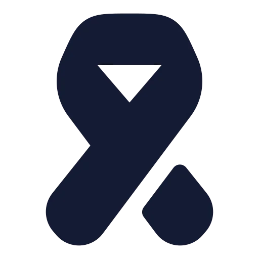 Ribbon Icon in Solid Rounded style