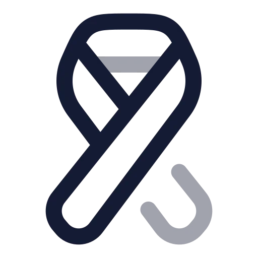 Ribbon Icon in Twotone Rounded style