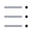 Righttoleftlistbullet icon with duotone rounded style