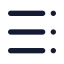 Righttoleftlistbullet icon with solid standard style