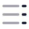 Right To Left List Dash icon preview