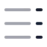 Right To Left List Dash icon preview