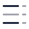 Right To Left List Dash icon preview