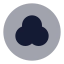 Ripple icon with bulk rounded style