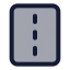 Road icon with duotone standard style