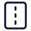 Road icon with stroke standard style