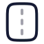 Road icon with twotone rounded style