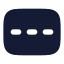 Road icon with solid rounded style
