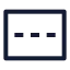 Road icon with stroke sharp style