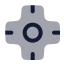 Roadwayside icon with bulk rounded style