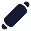 Rollingpin icon with solid standard style