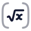 Root icon with duotone rounded style