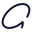 Rotate icon with stroke rounded style