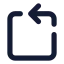 Rotateccwsquare icon with solid standard style