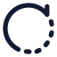 Rotatecw icon with solid standard style