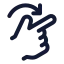 Rotateright icon with stroke standard style