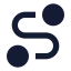 Route icon with solid sharp style