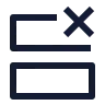 Row Delete icon preview