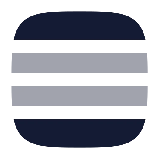 Rows 02 Icon in Bulk Rounded style