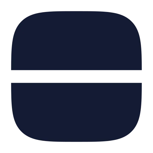 Rows Icon in Solid Rounded style