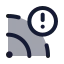 Rsserror icon with duotone standard style