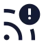 Rsserror icon with solid sharp style