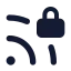 Rsslocked icon with solid standard style