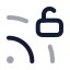 Rssunlocked icon with twotone rounded style