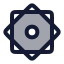 Rubelhizb icon with duotone rounded style