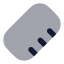 Ruler icon with bulk rounded style
