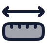Ruler Dimension Line icon preview