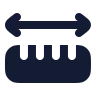 Ruler Dimension Line icon preview