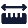 Ruler Dimension Line icon preview