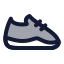 Runningshoes icon with duotone rounded style