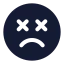 Saddizzy icon with solid standard style