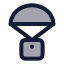 Safedelivery icon with duotone rounded style
