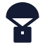 Safedelivery icon with solid sharp style