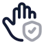 Safe icon with twotone rounded style