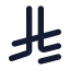 Saudiriyal icon with solid standard style