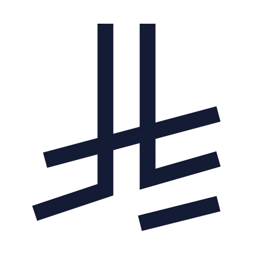 Saudi Riyal Icon in Stroke Sharp style